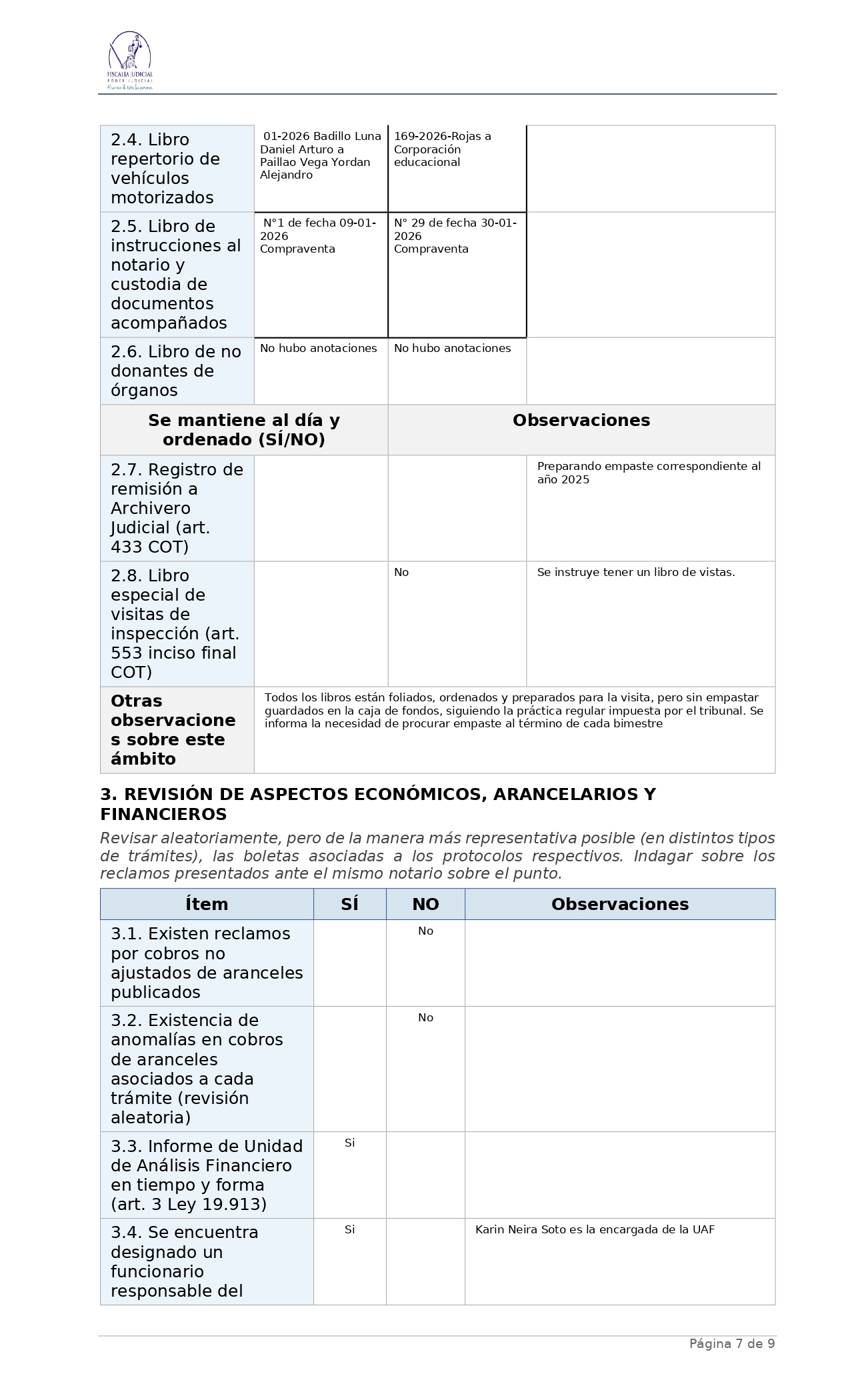 Página 7 - Declaración de Intereses